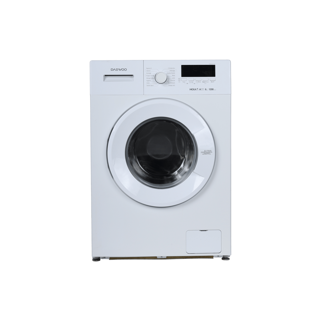 Lave-Linge Hublot 6 kg Reconditionné DAEWOO DWD6T1211 : vue de face