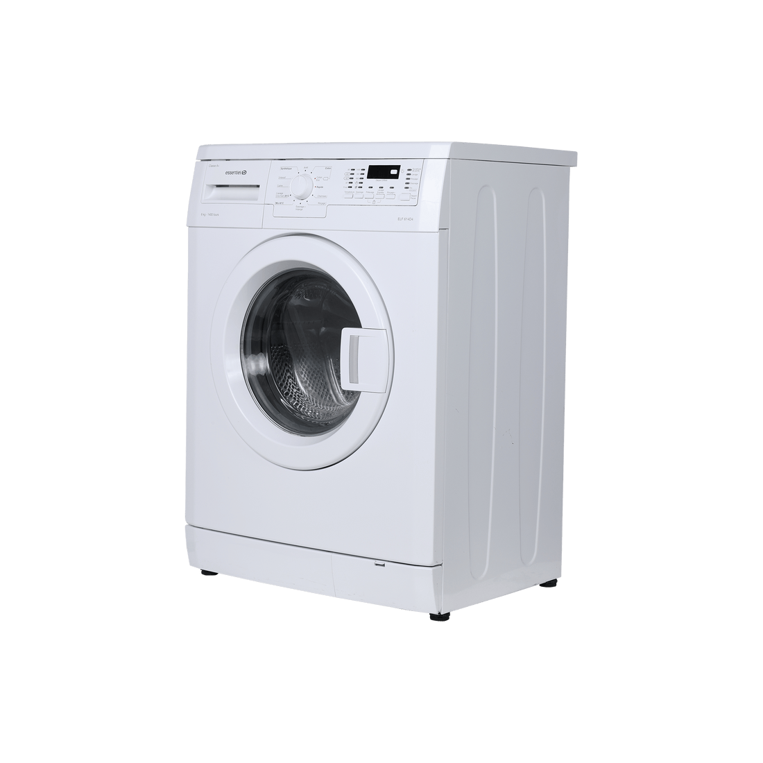 Lave-Linge Hublot 6 kg Reconditionné ESSENTIEL B ELF 614D4 : vue du côté droit