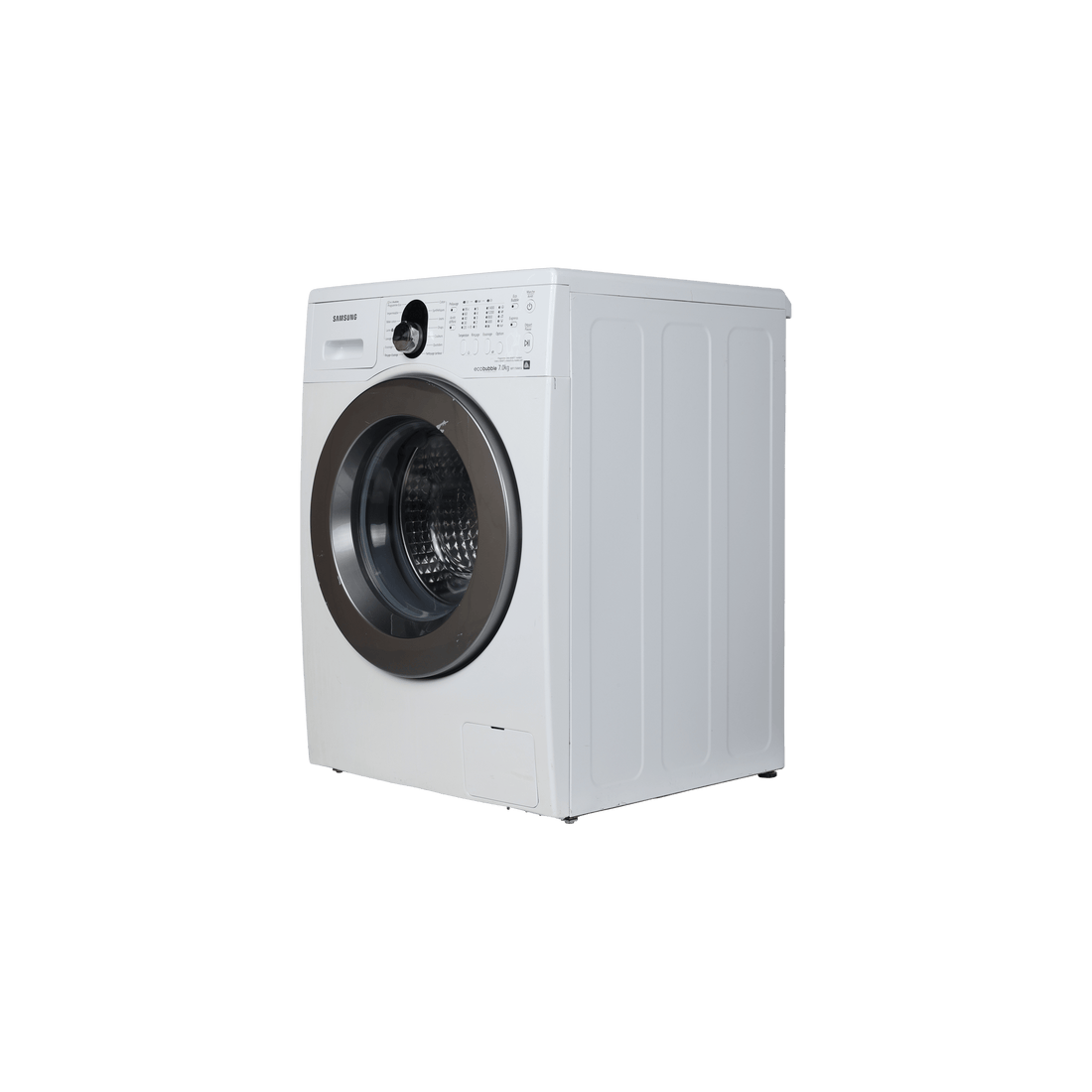 Lave-Linge Hublot 7 kg Reconditionné SAMSUNG WF1704WSV : vue du côté droit