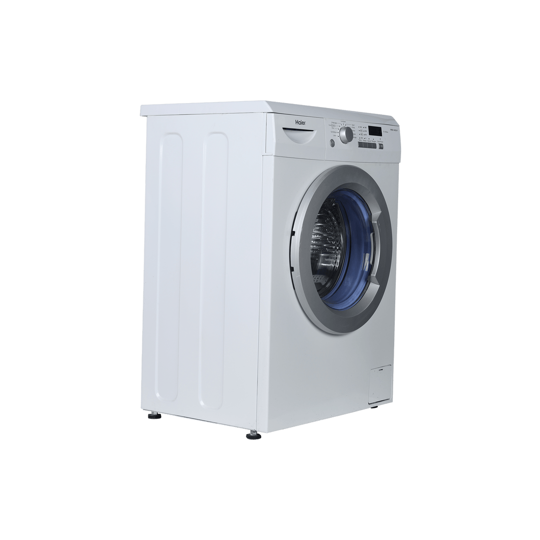 Lave-Linge Hublot 7 kg Reconditionné HAIER HW70-1403D-F : vue du côté gauche