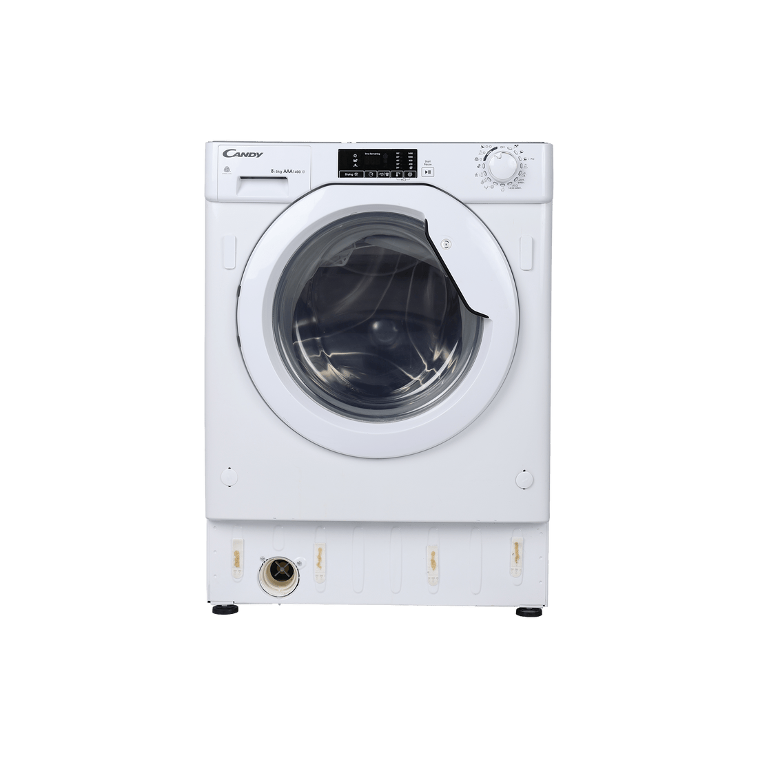 Lave-Linge Sechant 8 kg Reconditionné CANDY CBWD8514D-S : vue de face
