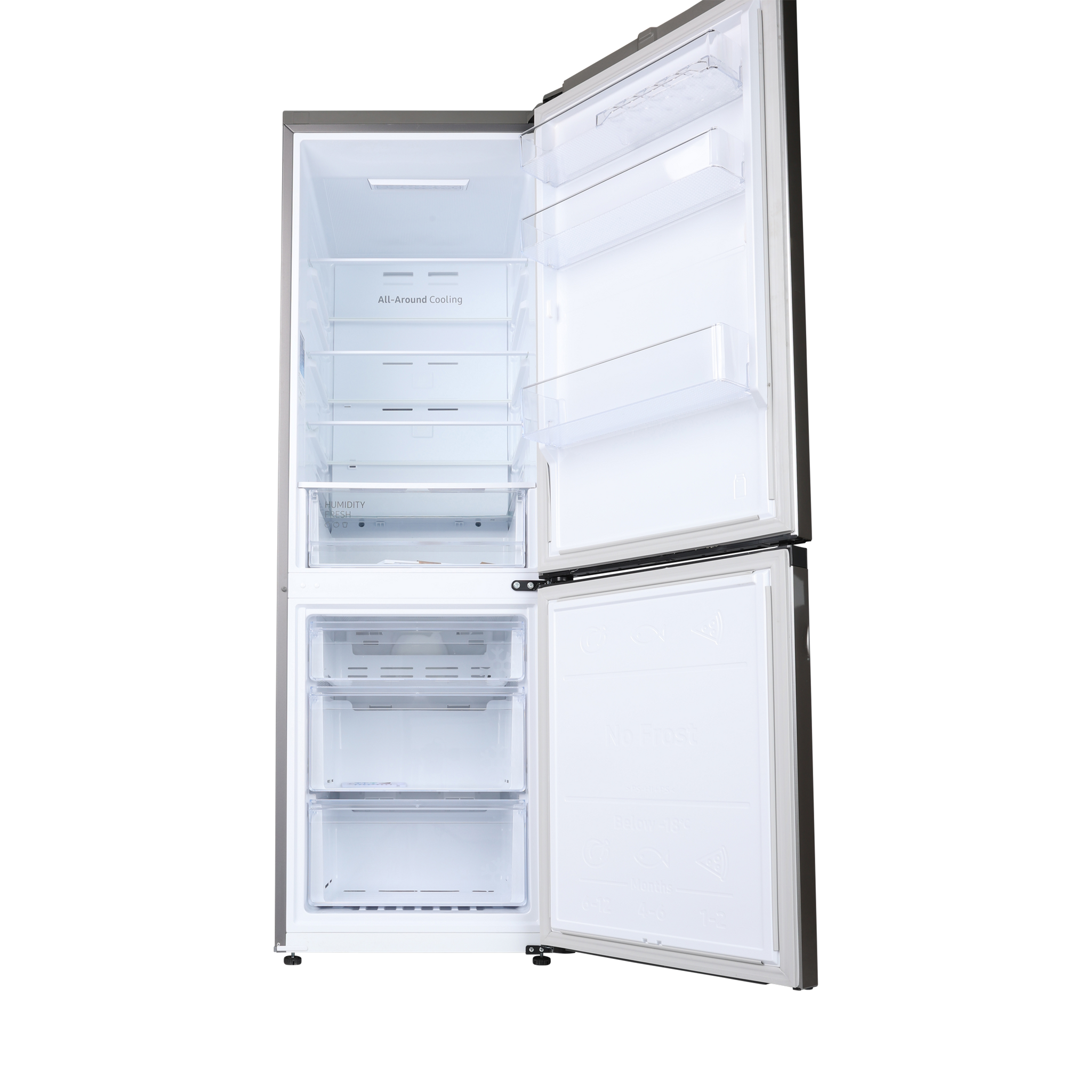 Réfrigérateur Avec Congélateur 230 L Reconditionné SAMSUNG RB34T670ESA : vue de l'intérieur