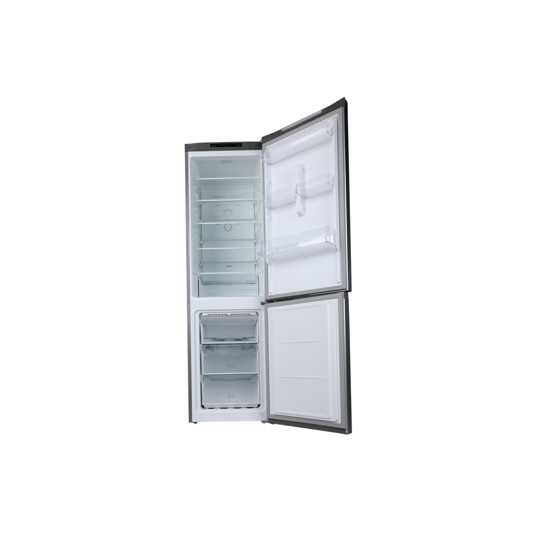 Réfrigérateur Avec Congélateur 367 L Reconditionné HOTPOINT HAFC9 TA23SX O3 : vue de l'intérieur