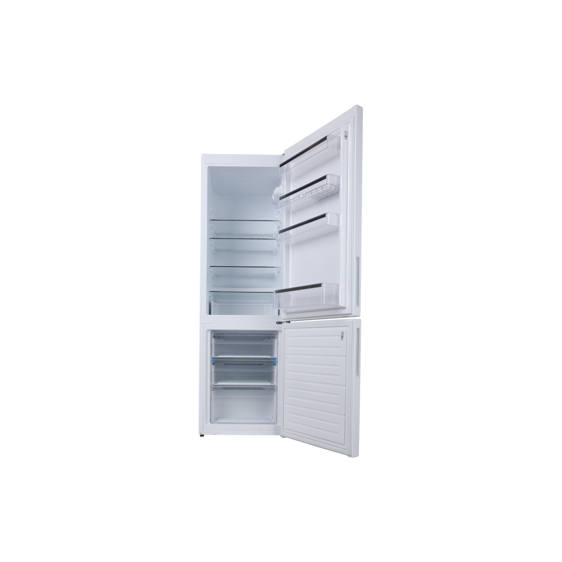 Réfrigérateur Avec Congélateur 268 L Reconditionné OCEANIC OCEAFC268W1 : vue de l'intérieur