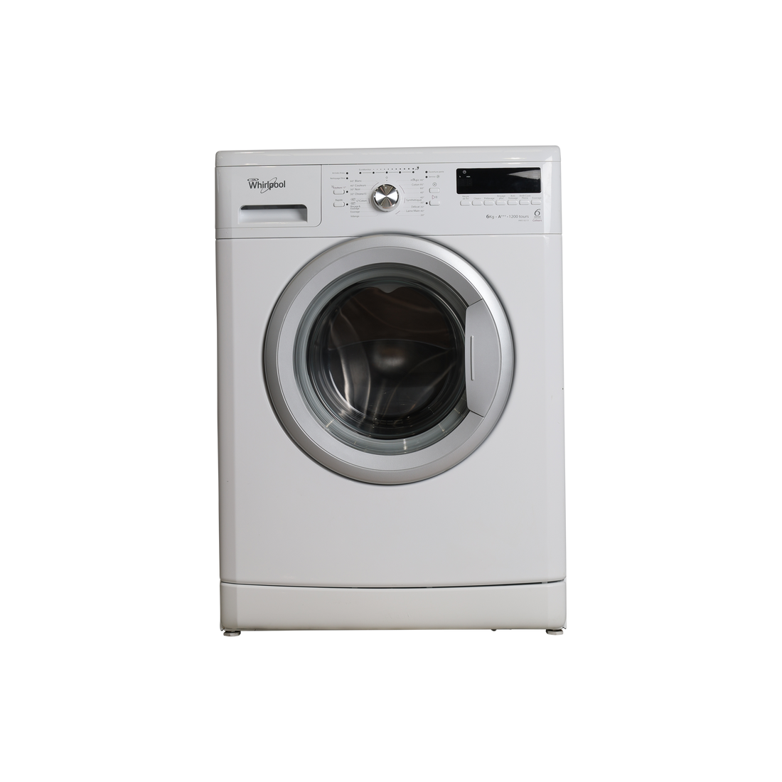 Lave-Linge Hublot 6 kg Reconditionné WHIRLPOOL AWS6213 : vue de face