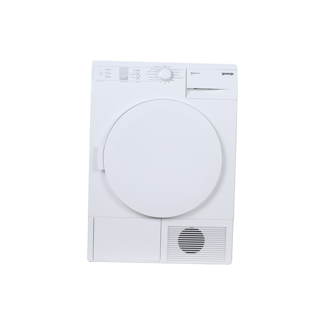 Seche-Linge Condensation 8 kg Reconditionné GORENJE D844BJ 2012 : vue de face