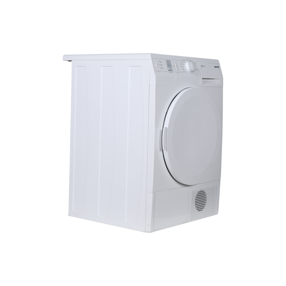 Seche-Linge Condensation 8 kg Reconditionné GORENJE D844BJ 2012 : vue du côté gauche