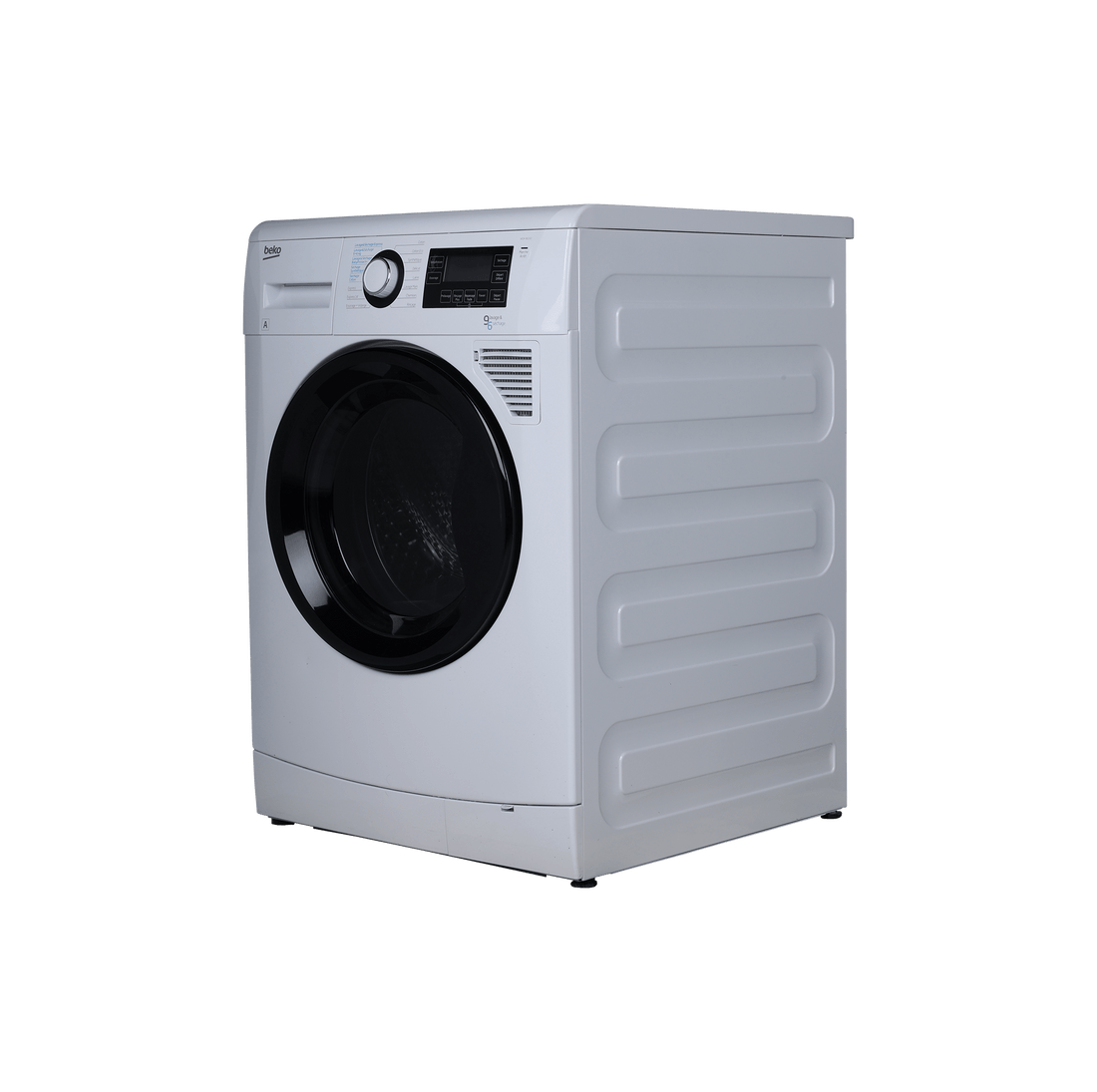 Lave-Linge Sechant 9 kg Reconditionné BEKO WDA96160 : vue du côté gauche