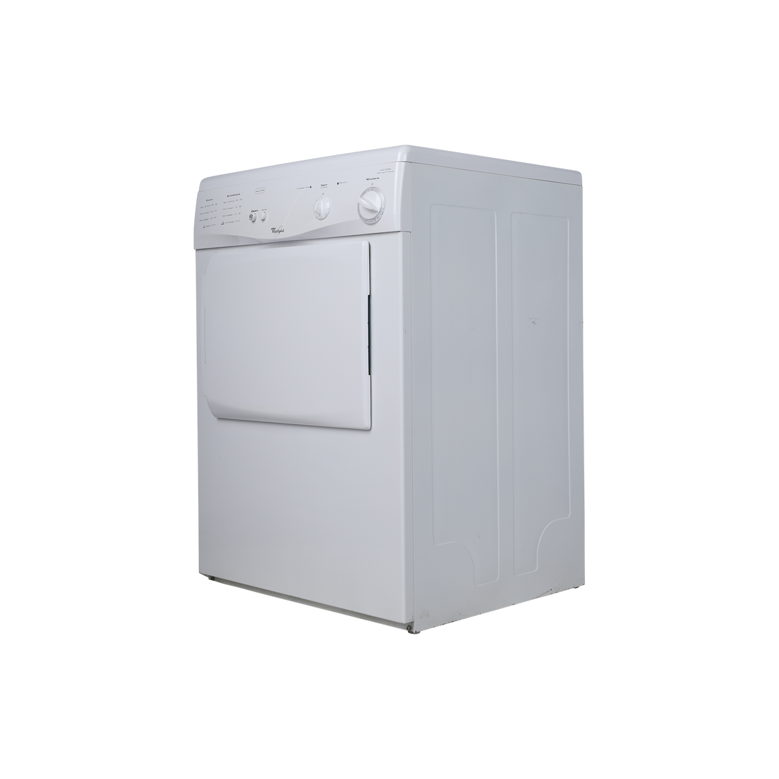 Seche-Linge Evacuation 6 kg Reconditionné WHIRLPOOL AWZ3306 : vue du côté droit