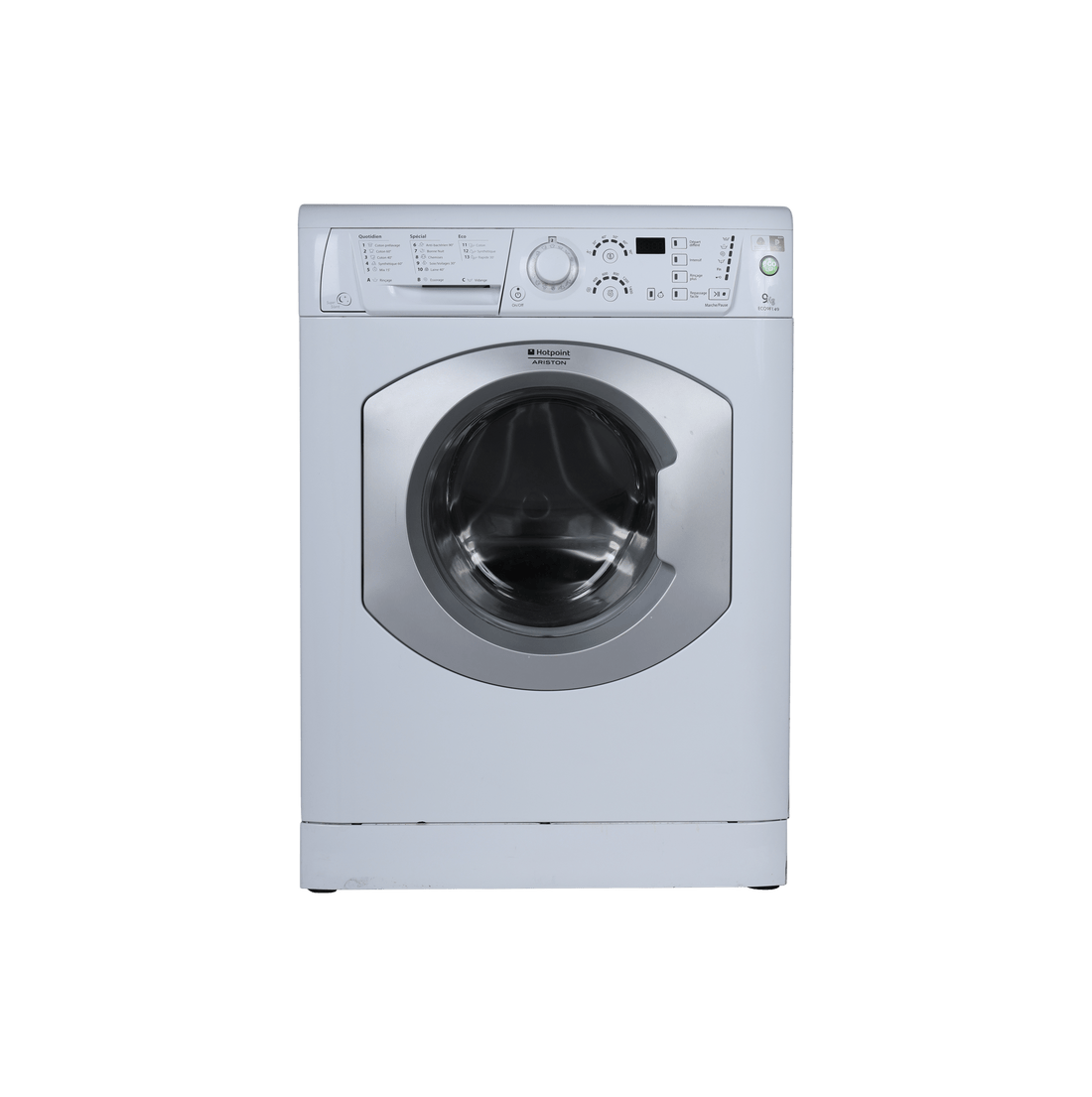 Lave-Linge Hublot 9 kg Reconditionné ARISTON ECO9F-149-FRS : vue de face
