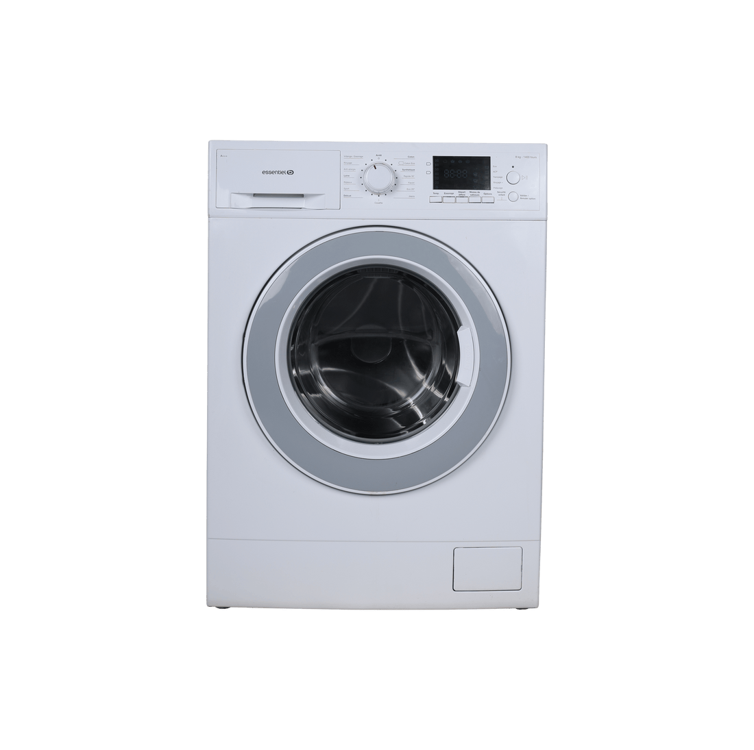 Lave-Linge Hublot 8 kg Reconditionné ESSENTIEL B ELF 814DD4 : vue de face