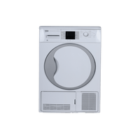 Seche-Linge Condensation 8 kg Reconditionné BEKO DCU8330X : vue de face