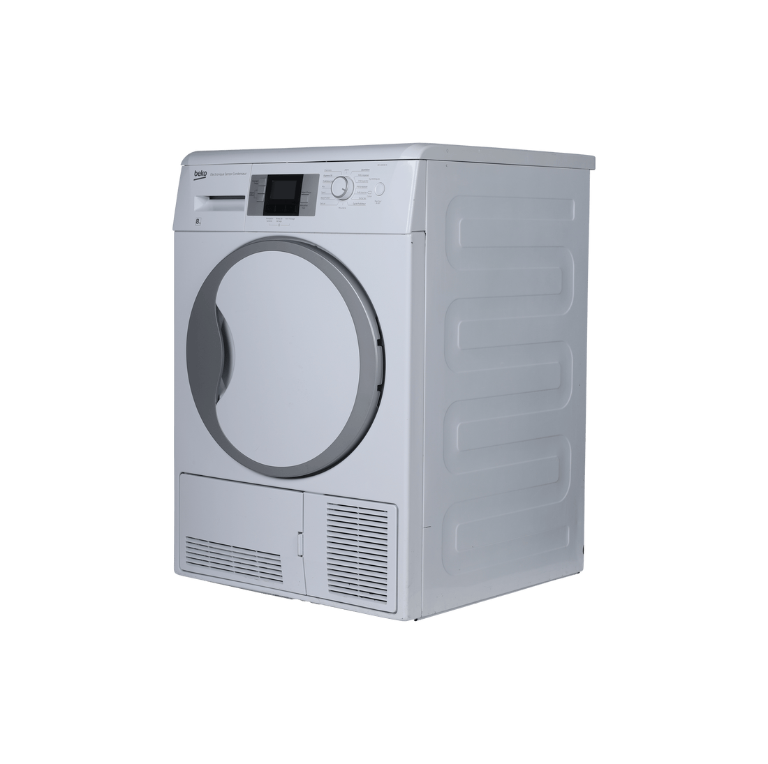 Seche-Linge Condensation 8 kg Reconditionné BEKO DCU8330X : vue du côté droit