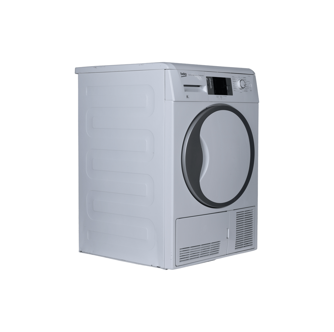 Seche-Linge Condensation 8 kg Reconditionné BEKO DCU8330X : vue du côté gauche