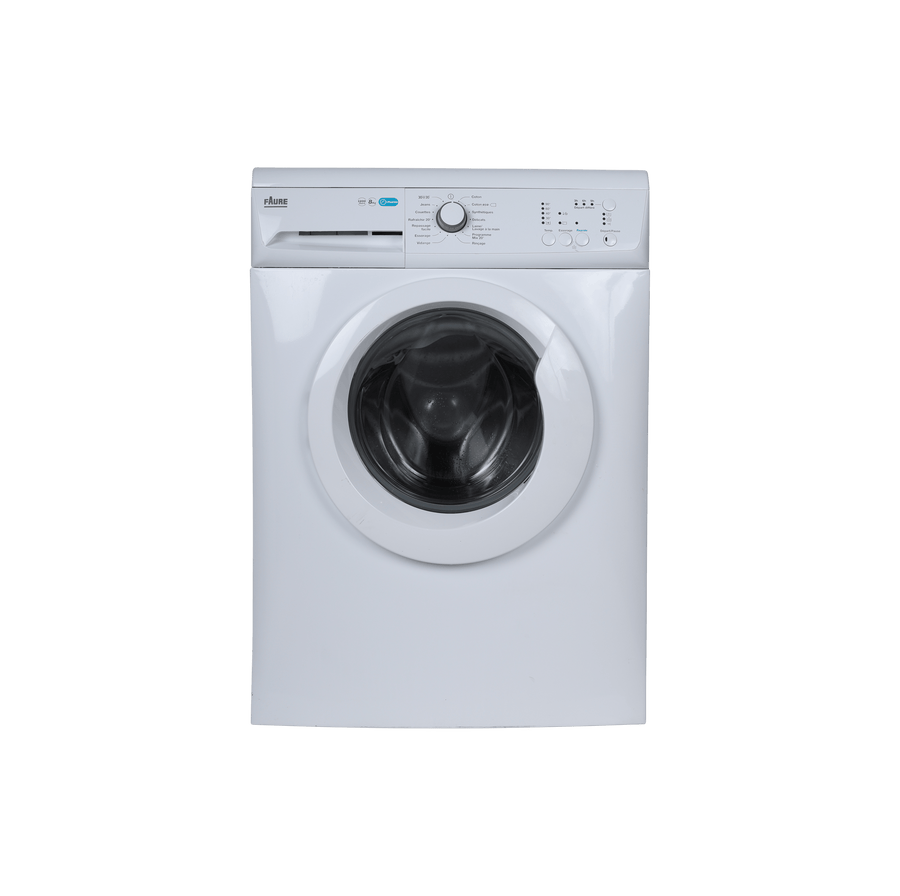 Lave-Linge Hublot 8 kg Reconditionné FAURE FWF8120W : vue de face