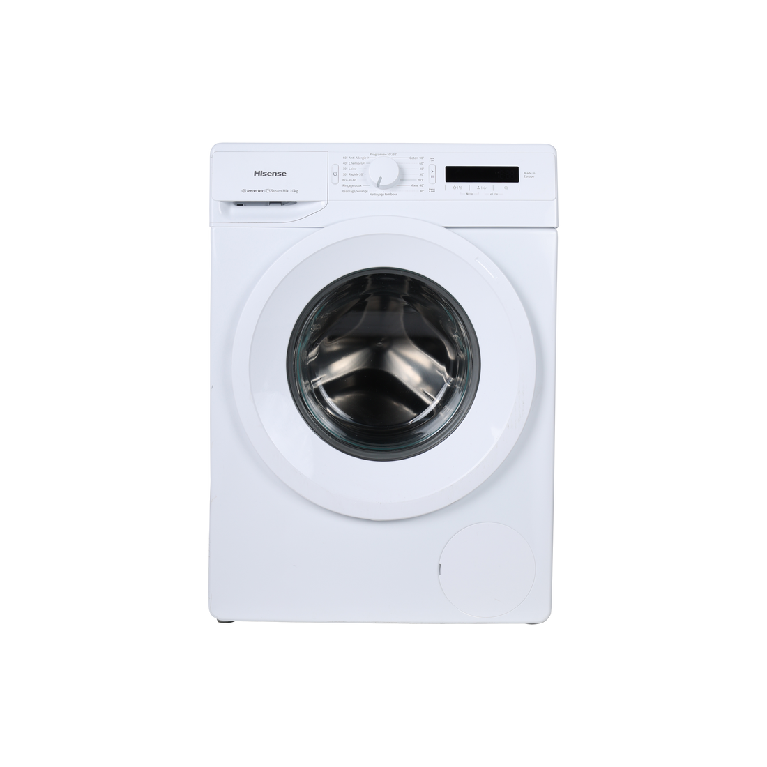 Lave-Linge Hublot 10 kg Reconditionné HISENSE WFGP101439VM : vue de face