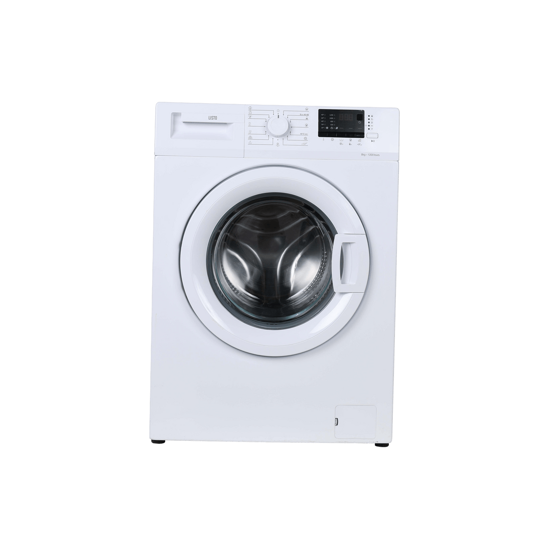 Lave-Linge Hublot 8 kg Reconditionné LISTO LF812-L2B : vue de face