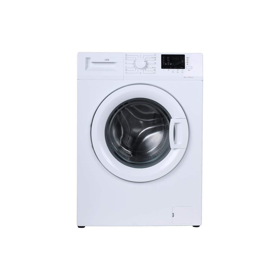 Lave-Linge Hublot 8 kg Reconditionné LISTO LF812-L2B : vue de face