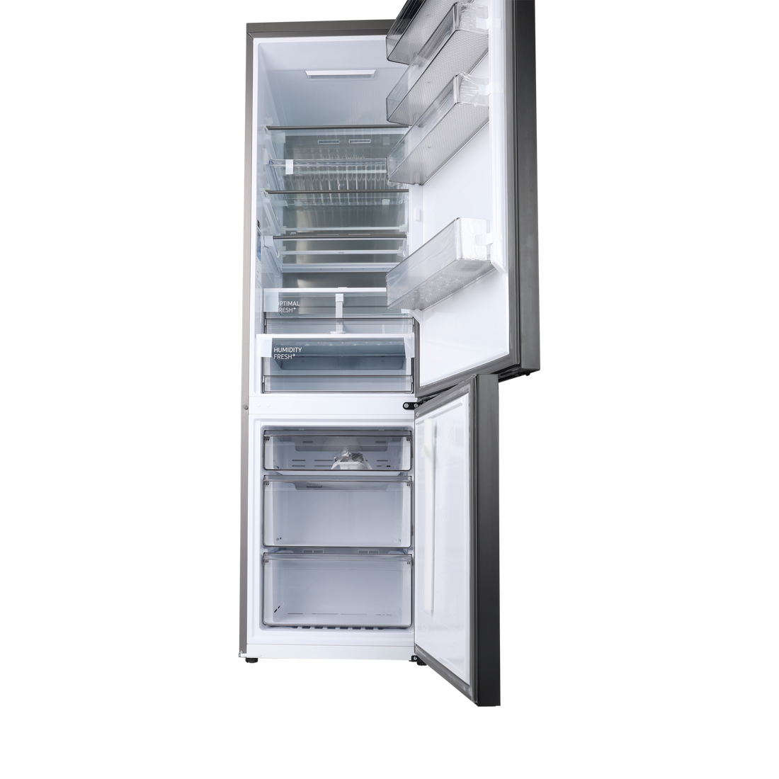 Réfrigérateur Avec Congélateur 390 L Reconditionné SAMSUNG RB38A7B6DB1 : vue de l'intérieur