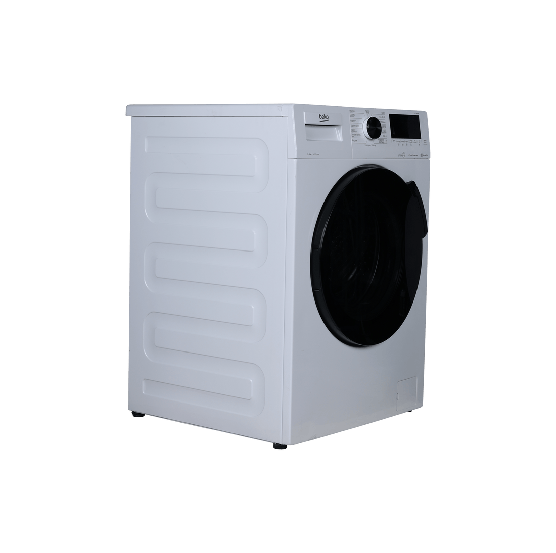 Lave-Linge Hublot 9 kg Reconditionné BEKO WTS9400W3 : vue du côté droit