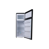 Réfrigérateur Avec Congélateur 211 L Reconditionné NOVIDOM NVRDP208RV : vue de l'intérieur