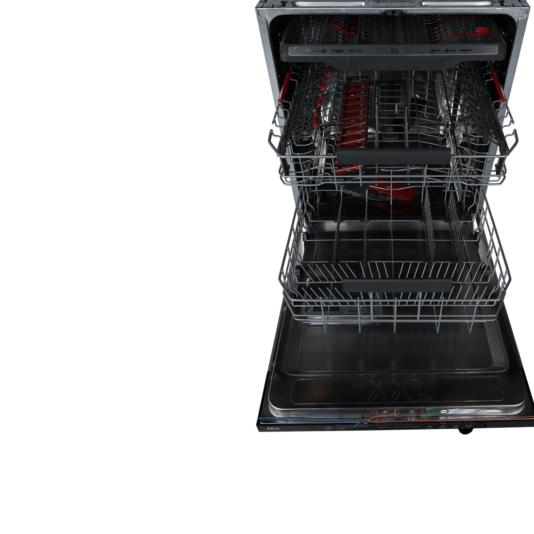 Lave-Vaisselle Encastrable 15 Cvts Reconditionné AEG FSE74717P : vue de l'intérieur