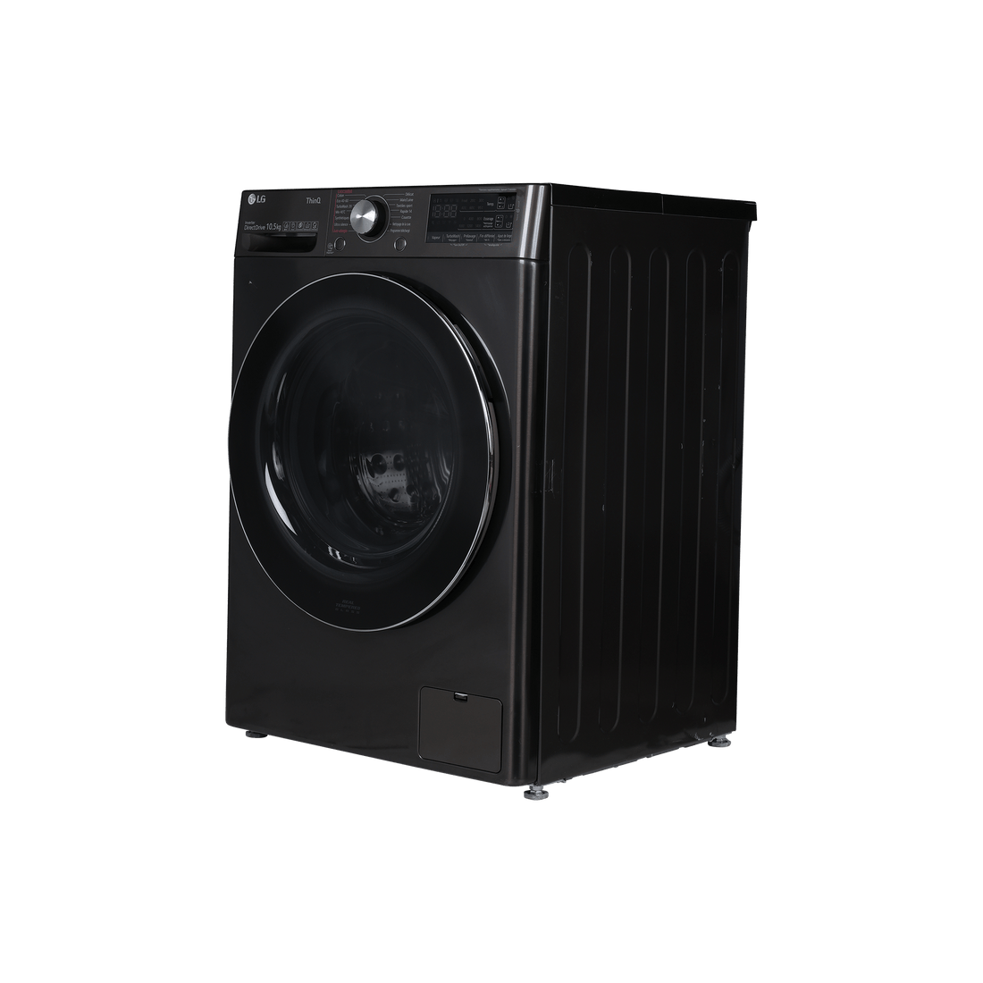 Lave-Linge Hublot 10.5 kg Reconditionné LG F14V72BSTA : vue du côté droit