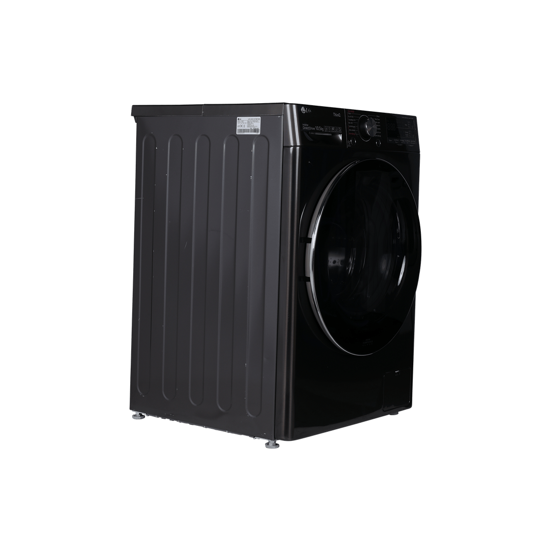 Lave-Linge Hublot 10.5 kg Reconditionné LG F14V72BSTA : vue du côté gauche