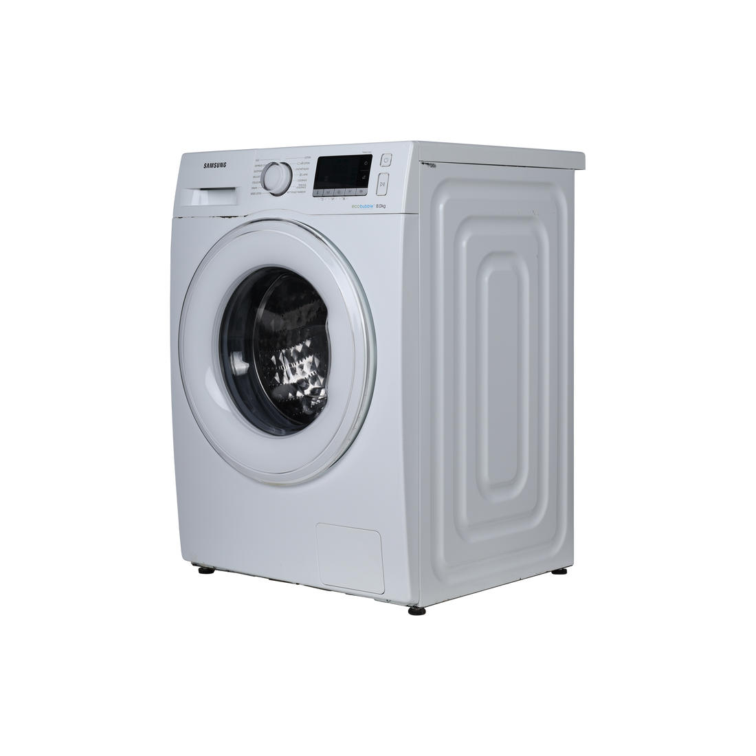 Lave-Linge Hublot 8 kg Reconditionné SAMSUNG WW80J5556DW : vue du côté droit