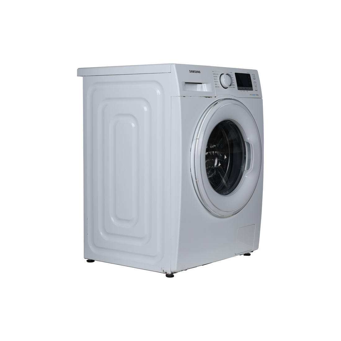 Lave-Linge Hublot 8 kg Reconditionné SAMSUNG WW80J5556DW : vue du côté gauche