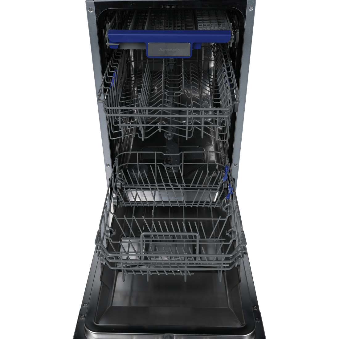 Lave-Vaisselle Encastrable 10 Cvts Reconditionné HANSEATIC HGVI4582D10J7714GS : vue de l'intérieur