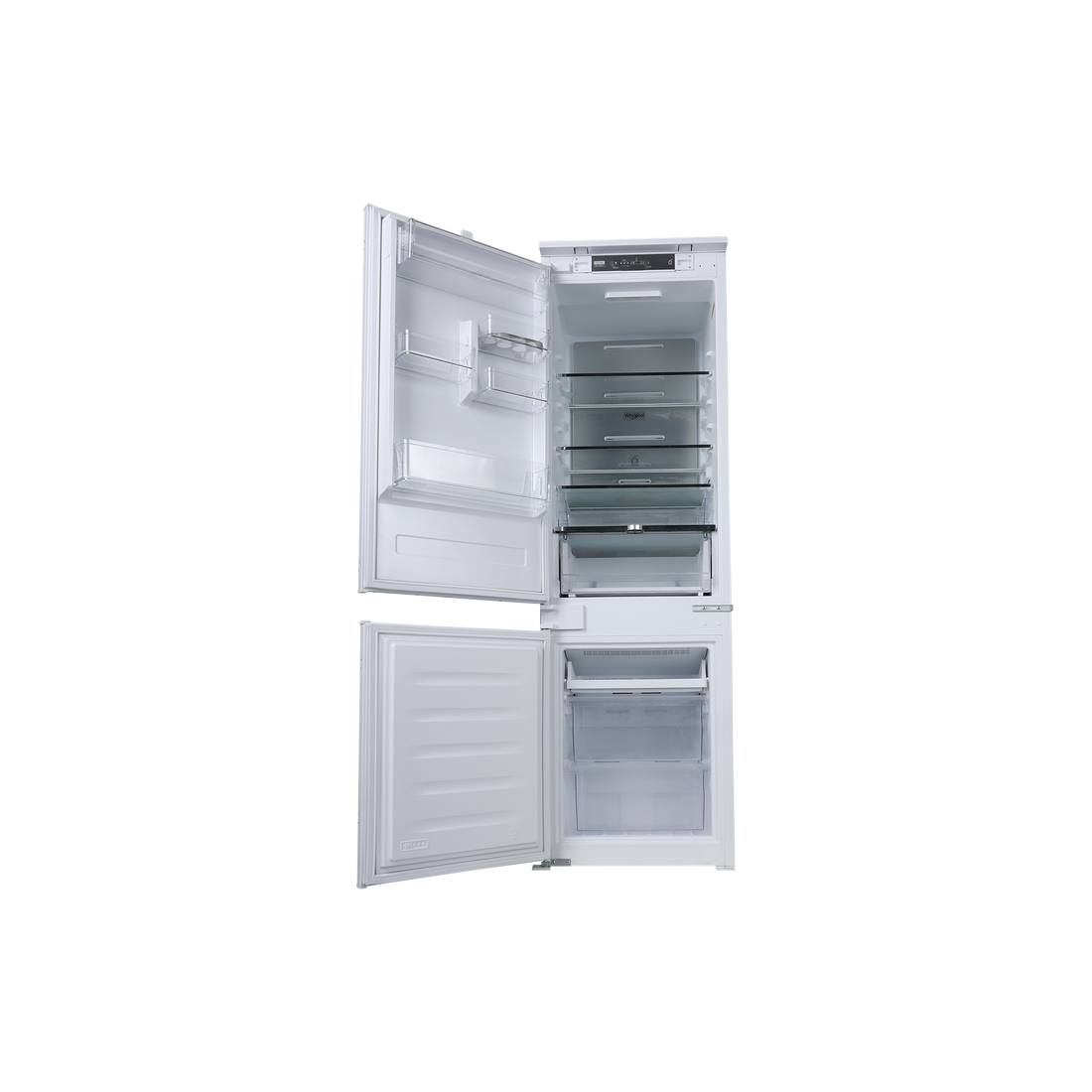 Réfrigérateur Encastrable 250 L Reconditionné WHIRLPOOL WHC18 T332 P : vue de l'intérieur
