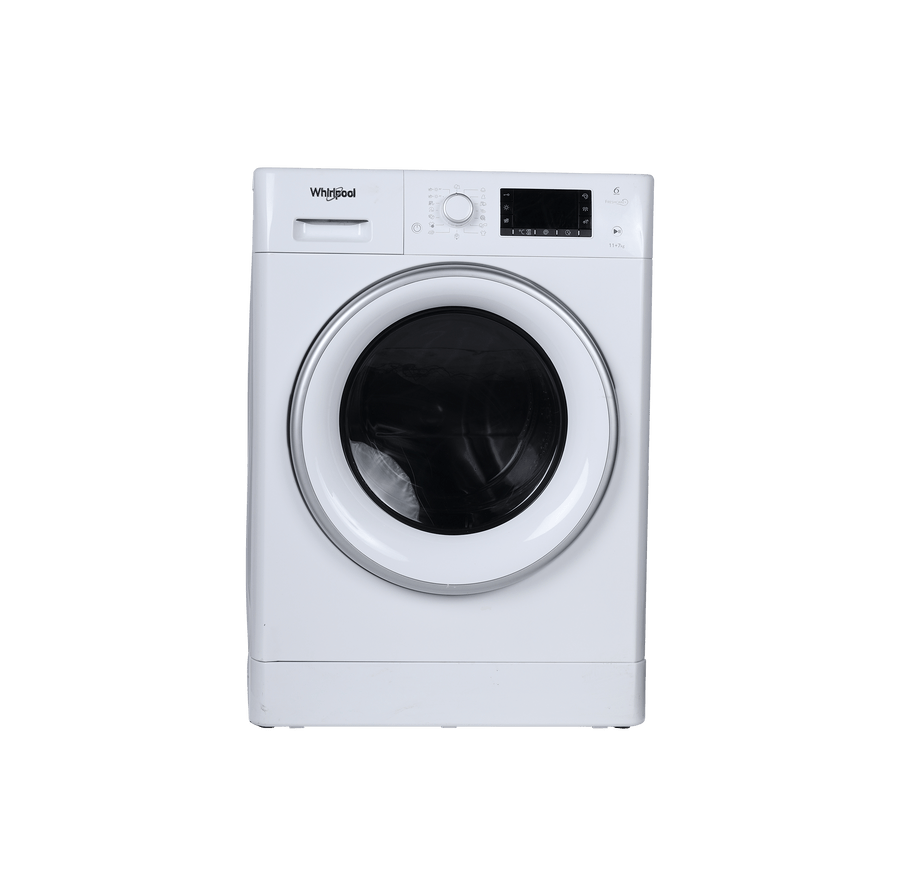 Lave-Linge Sechant 11 kg Reconditionné WHIRLPOOL FWDD117168WSEU : vue de face