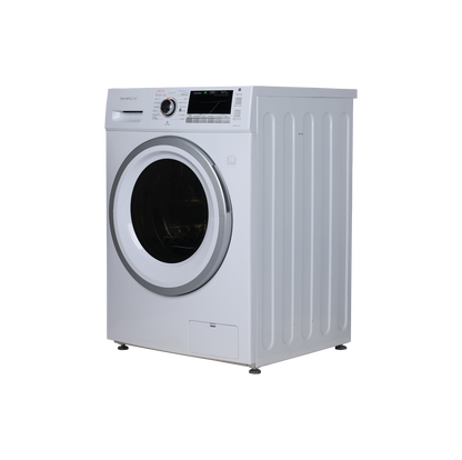 Lave-Linge Sechant 10 kg Reconditionné THOMSON THWD16107 BLANC : vue du côté droit