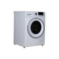 Lave-Linge Sechant 10 kg Reconditionné THOMSON THWD16107 BLANC : vue du côté gauche
