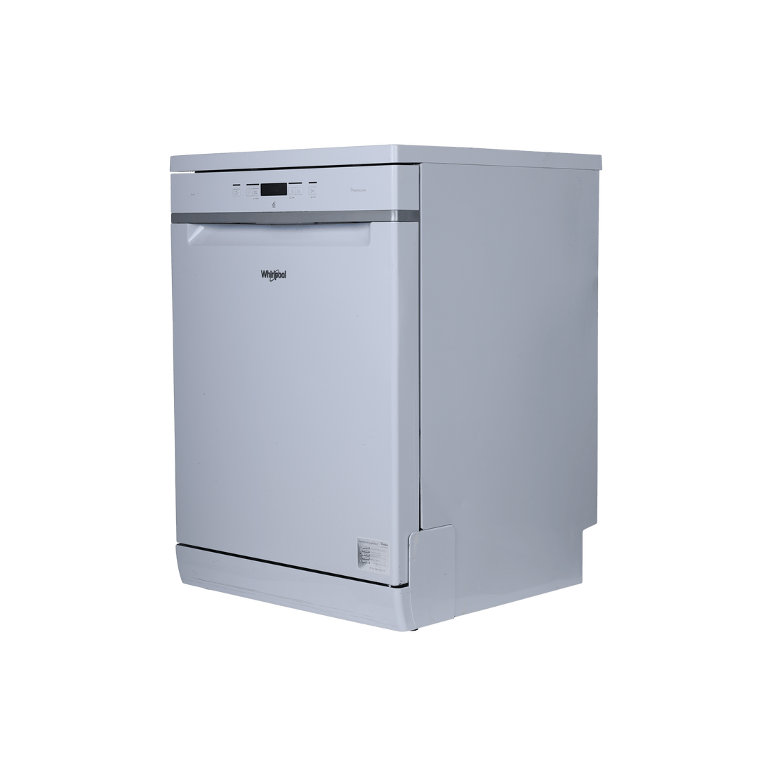 Lave-Vaisselle Pose Libre 14 Cvts Reconditionné WHIRLPOOL WFC3C26P : vue du côté droit