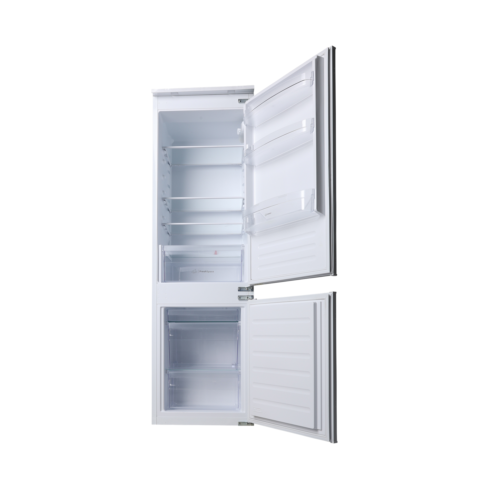 Réfrigérateur Avec Congélateur 194 L Reconditionné INDESIT B 18 A1 D/I1 : vue de l'intérieur