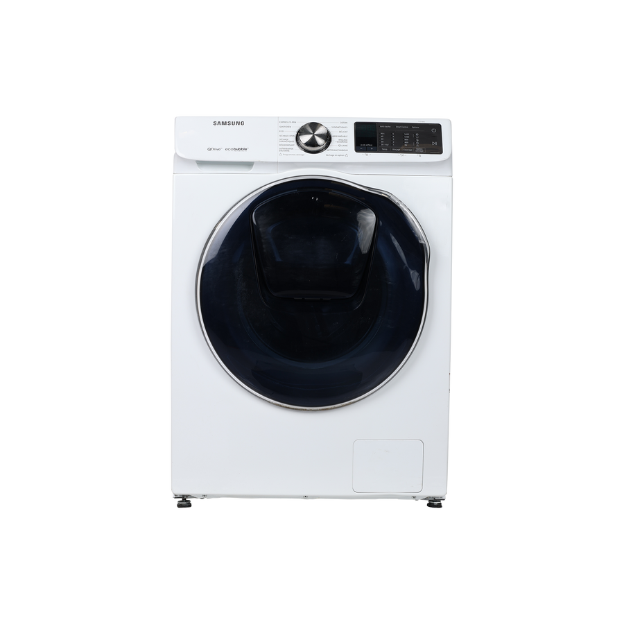 Lave-Linge Sechant 9 kg Reconditionné SAMSUNG WD90N645OOM : vue de face