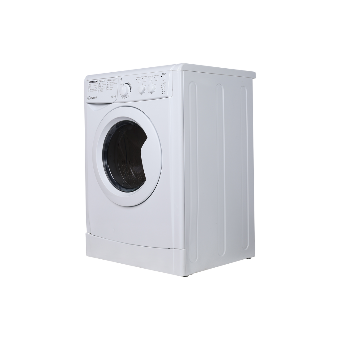 Lave-Linge Sechant 6 kg Reconditionné INDESIT EWDC651251WFRN : vue du côté droit