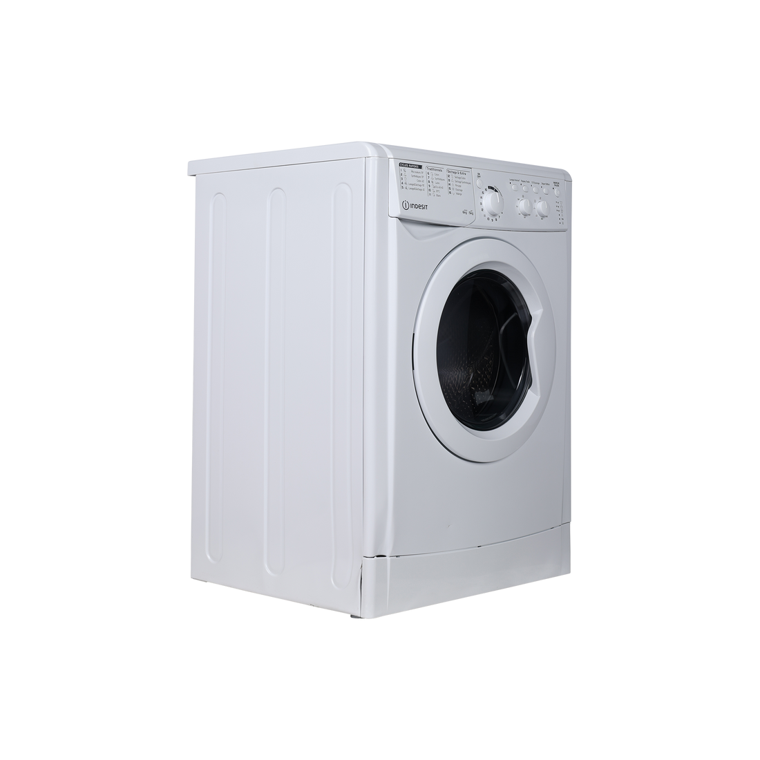 Lave-Linge Sechant 6 kg Reconditionné INDESIT EWDC651251WFRN : vue du côté gauche
