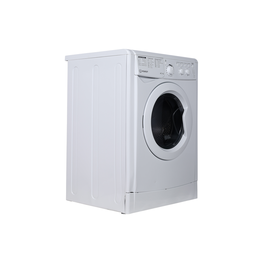 Lave-Linge Sechant 6 kg Reconditionné INDESIT EWDC651251WFRN : vue du côté gauche
