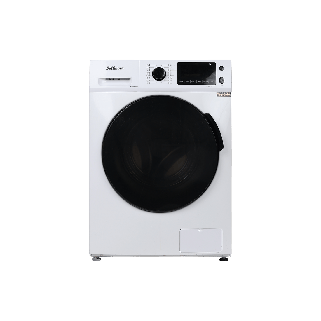 Lave-Linge Hublot 12 kg Reconditionné BELLAVITA WF 1214 B W566C : vue de face