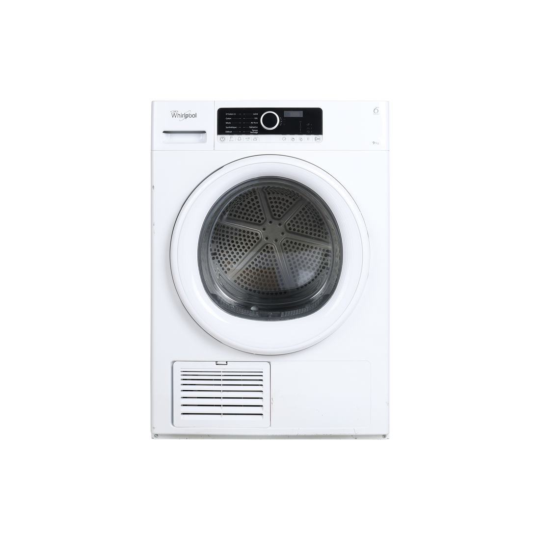 Seche-Linge Condensation 9 kg Reconditionné WHIRLPOOL DSCX 90113 : vue de face