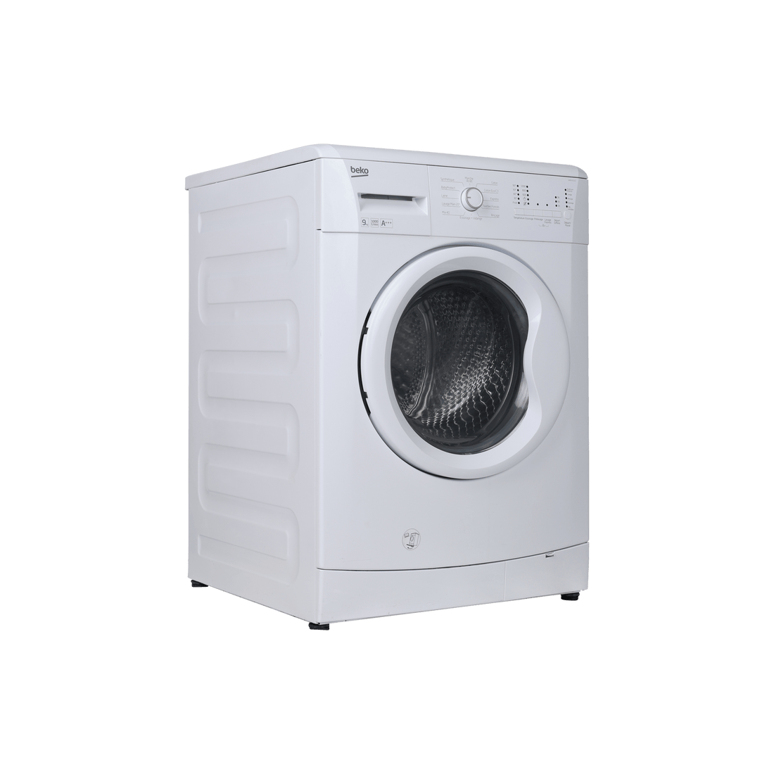 Lave-Linge Hublot 9 kg Reconditionné BEKO WMB91022 : vue du côté gauche
