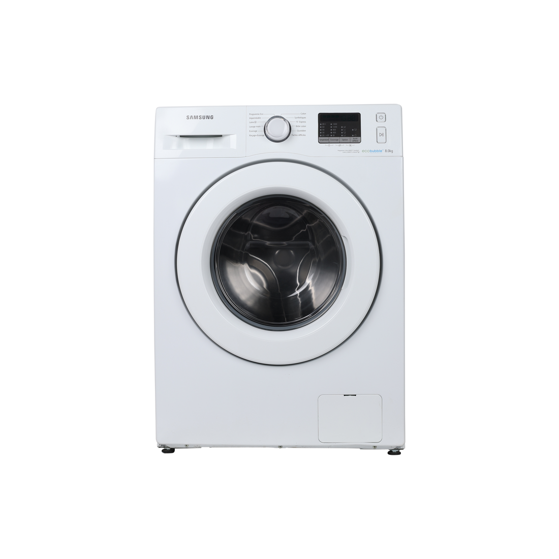 Lave-Linge Hublot 8 kg Reconditionné SAMSUNG WF80F5E0W4W : vue de face