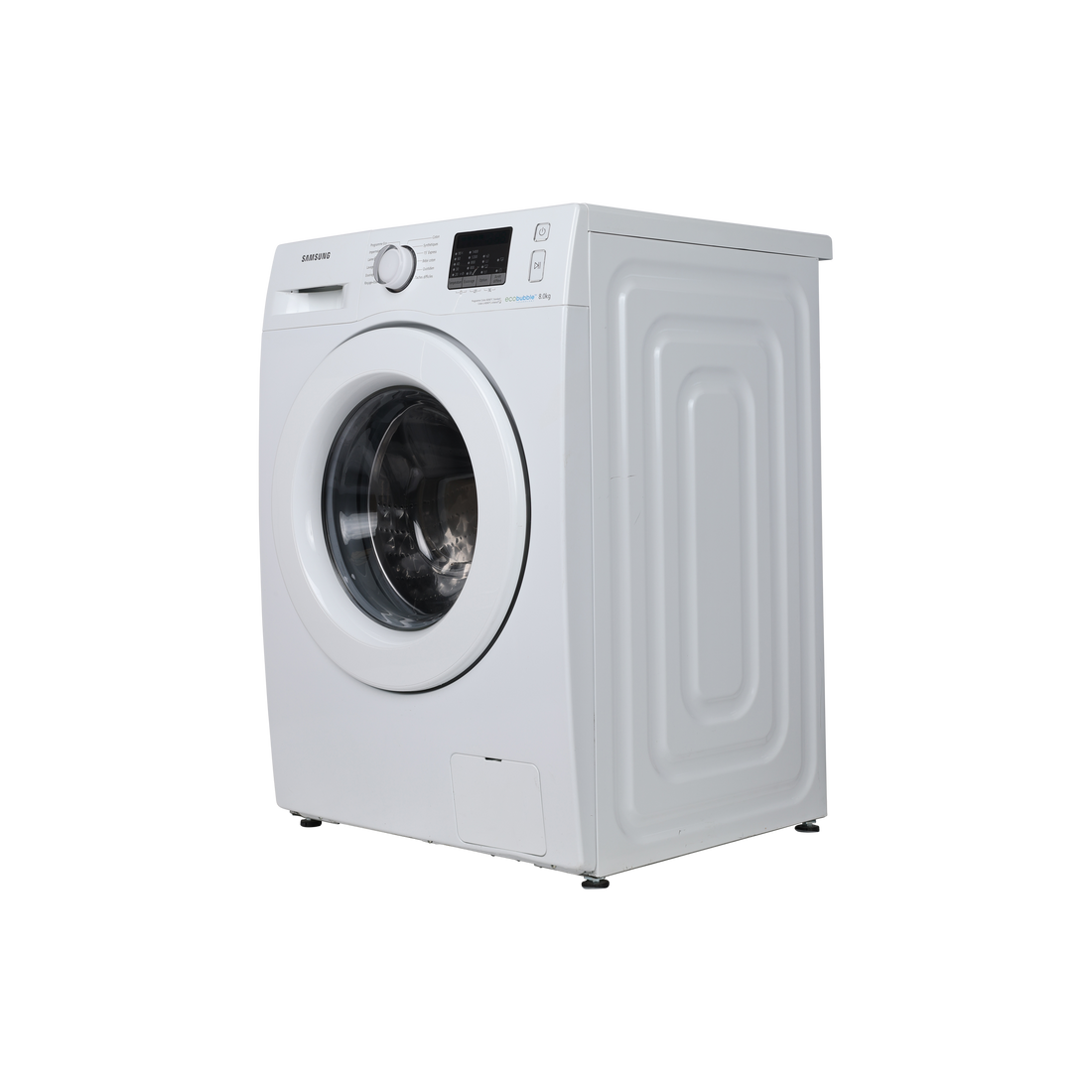 Lave-Linge Hublot 8 kg Reconditionné SAMSUNG WF80F5E0W4W : vue du côté droit