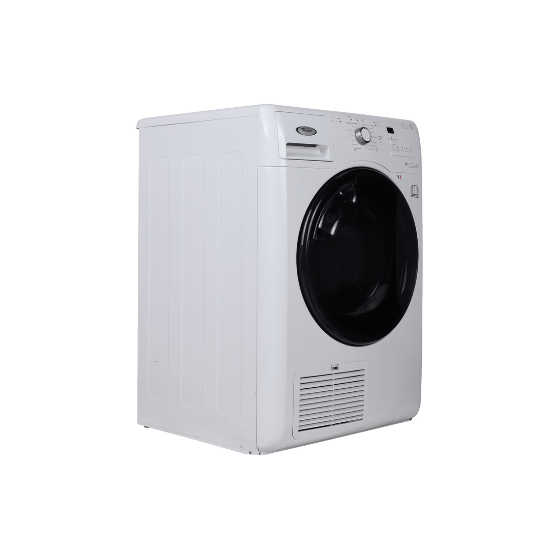 Seche-Linge Condensation 9 kg Reconditionné WHIRLPOOL AZA9680 : vue du côté gauche