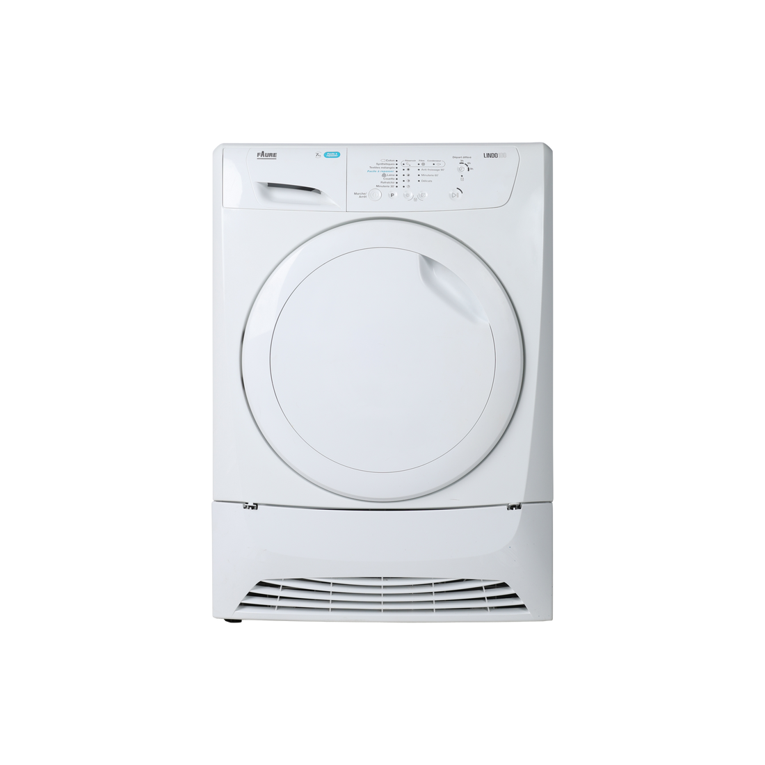 Seche-Linge Condensation 7 kg Reconditionné FAURE FDP7202PZ : vue de face