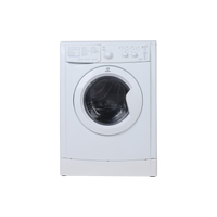 Lave-Linge Sechant 7 kg Reconditionné INDESIT IWDC-7145-FR : vue de face