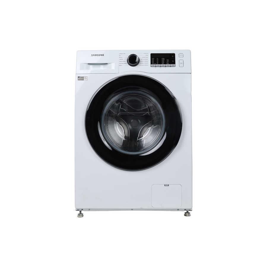 Lave-Linge Hublot 9 kg Reconditionné SAMSUNG WW90TA026AE : vue de face
